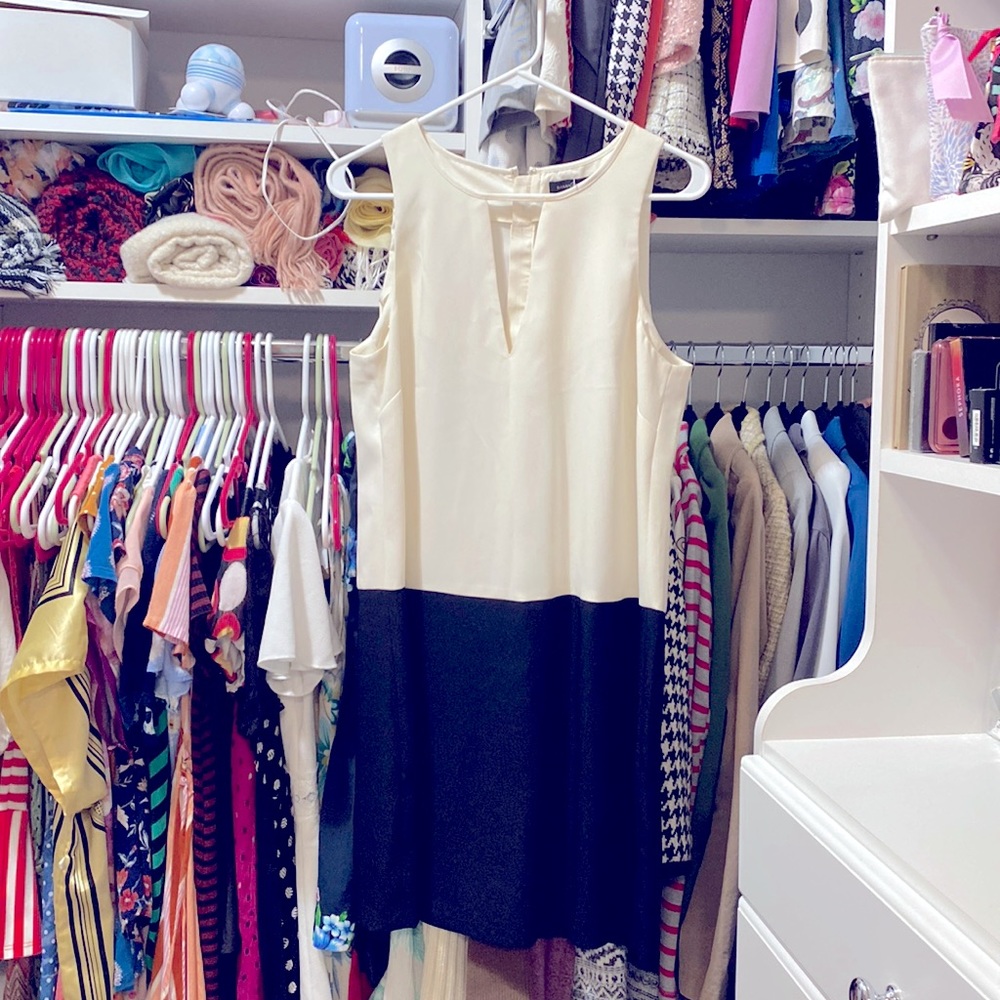 Banana Republic Color Block Dress NWT